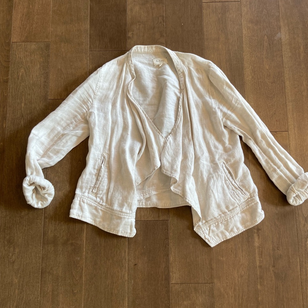 Loft Linen Cream Jacket